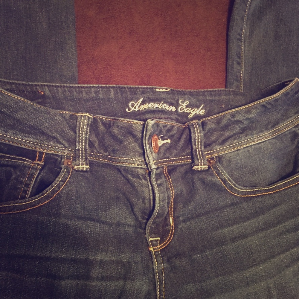 X-Long AEO bootcut stretch jeans